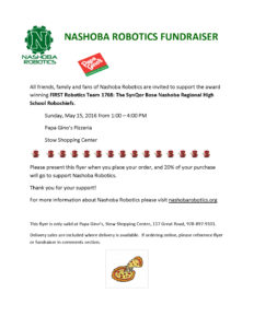 Papa Gino's flyer