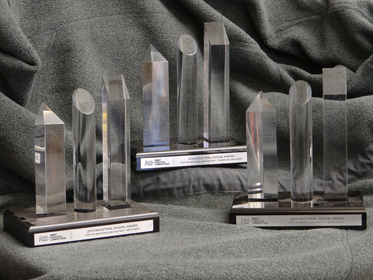Three-time Winner of the Industrial Design Award sponsored by General Motors